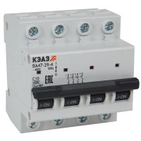 КЭАЗ Выключатель автоматический модульный ВА47-29-4C32-УХЛ3 (4,5кА) 318336 фото
