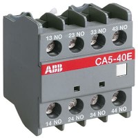 ABB Блок контактный CA5-31E (3НО+1НЗ) фронтальный для контакторов серии UA и GA 1SBN010040R1031 фото