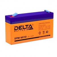 Delta Аккумуляторная батарея DTM 6012 (6V/1.2Ah) DTM 6012 фото