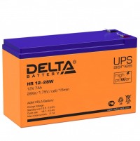 Delta Аккумуляторная батарея HR 12-28W (12V/7Ah) HR 12-28 W фото