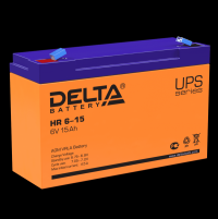 Delta Аккумуляторная батарея HR 6-15 (6V/15Ah) HR 6-15 фото