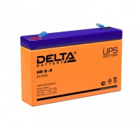 Delta Аккумуляторная батарея HR 6-9 (634W) (6V/9Ah) HR 6-9 фото