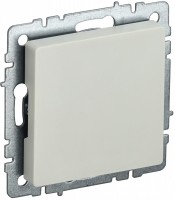 IEK Brite Base бежевый заглушка с суппортом BR-PL10-K10 фото