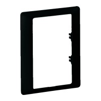 Legrand Valena Life Black рамка антрацит для двойных розеток. 1 -постовая 754261 фото