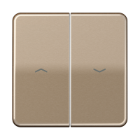 JUNG CD 500/CD plus Бронза Клавиша 2-ая жалюзийная CD595PGB фото
