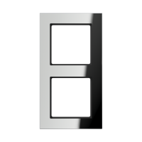 JUNG A creation Стекло Зеркальное Рамка 2-ая AC582GLSI фото
