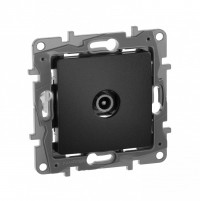 Legrand Etika антрацит розетка TV оконечная 672665 фото