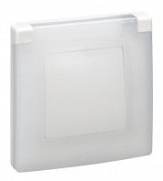 Legrand Etika белая рамка 1-ая IP44 672550 фото