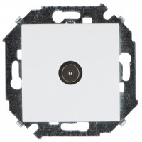Simon 15 Белая Розетка TV одиночная, винт.зажим 1591475-030 фото