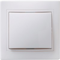 IEK KVARTA ВС10-1-0-КБ Выключатель 1кл 10А (белый) EVK10-K01-10-DM фото