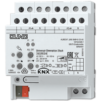 JUNG KNX Диммер универсальный , 2 канала 20-300 W/VA 3902REGHE фото