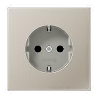 JUNG LS 990 Edelstahl Розетка Schuko 16A 250 B блестящий дуропласт ES1521 фото