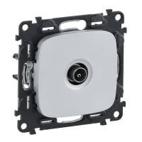 Legrand Valena Alure алюминий розетка TV звезда 0-2400 Мгц 753951 фото