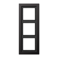 JUNG LS Design Dark Рамка 3-ая ALD2983D фото