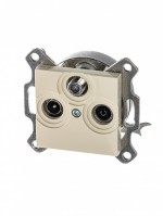 ABB Levit слоновая кость Розетка TV-R-SAT, слоновая кость 2CHH083303A6017 фото