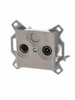 ABB Levit кофе макиато Розетка TV-R, оконечная, кофе макиато 2CHH083503A6018 фото