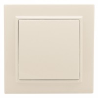 EKF Basic Минск Бежевый Выключатель проходной 1-кл, 10А, СП ERV10-025-20 фото