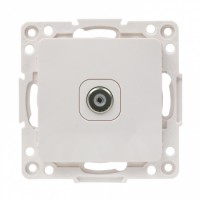 EKF PROxima Стокгольм Белый Розетка TV, 75Ом, 5-862МГц EYA00-027-10 фото