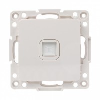 EKF PROxima Стокгольм Белый Розетка RJ-11 EYT01-034-10 фото