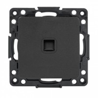 EKF PROxima Стокгольм Черный Розетка RJ-11 EZT01-034-10 фото