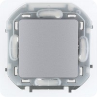 Legrand Inspiria алюминий переключатель IP44 - 10 AX - 250 В 673672 фото
