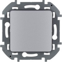 Legrand Inspiria алюминий переключатель промежуточный - винтовые клеммы 10 AX - 250 В 673682 фото