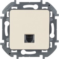 Legrand Inspiria слоновая кость телефонная розетка RJ11 673821 фото