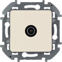 Legrand Inspiria слоновая кость розетка TV - проходная - 14 дБ - 5-862 мГц 673861 фото