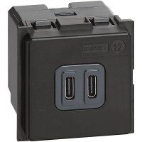 BTicino Living now зарядное устройство USB Стандарты С-С 3000мА 2 мод K4286C2 фото