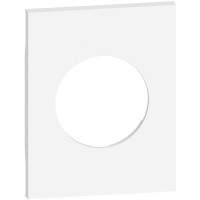 BTicino Living now белый лицевая панель для розеток 2К+З немецкого стандарта 3 мод KW04M3 фото
