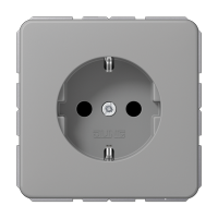 JUNG Штепсельная розетка SCHUKO 16A 250V~ серая CD1520BFGR фото