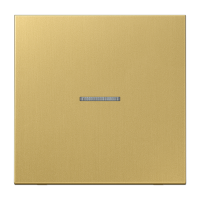 JUNG Клавиша для KNX кнопки, 1 группа, с окошком металл латунь Classic ME101KO5C фото