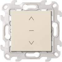 Simon 24 Слоновая кость Выключатель жалюзи 3-позиционный 10A 250В~ 2420333-031 фото