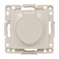EKF PROxima Стокгольм Белый Розетка с/з, со шторками и крышкой, 16А, IP44 EYR16-028-10-44 фото