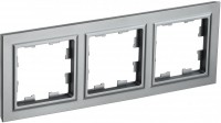 IEK Brite Base сталь рамка 3 места BR-M32-K46 фото