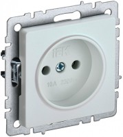 IEK Brite Base жемчуг розетка 1-м без заземления, без защитных створок 10А BR-R10-10-K36 фото