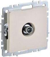 IEK Brite Base бежевый розетка TV проходная BR-A10-P-K10 фото