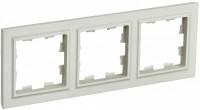IEK Brite Base бежевый рамка 3 места BR-M32-K10 фото
