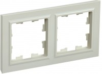 IEK Brite Base бежевый рамка 2 места BR-M22-K10 фото