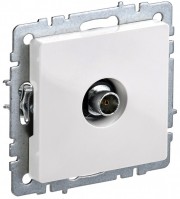 IEK Brite Base белый розетка TV оконечнаяная BR-A10-O-K01 фото