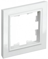 IEK Brite Base белый рамка 1 место BR-M12-K01 фото