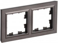 IEK Brite Base тёмная бронза рамка 2 места  IP44 BR-M22-44-K45 фото