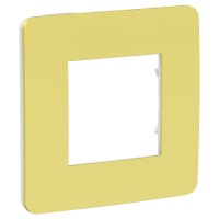 Unica Studio зеленое яблоко / белая рамка 1-ная NU280211 фото