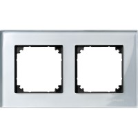 Schneider Electric Merten SM M-Elegance Стекло Серебро Рамка 2-ая MTN4020-3260 фото