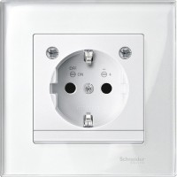 Schneider Electric Merten SM M-Elegance Стекло Белое Рамка 1-ая MTN404119 фото