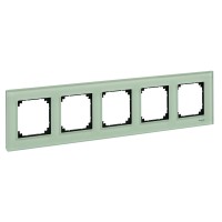 Schneider Electric Merten SM M-Elegance Стекло Зеленое кальцит Рамка 5-ая MTN404504 фото