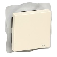 Schneider Electric Merten SM Беж глянец Клавиша 1-ая, IP44 MTN432044 фото