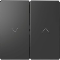 Schneider Electric Merten D-Life Антрацит Клавиша-кнопка для жалюзи MTN3855-6034 фото