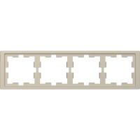 Schneider Electric Merten D-Life Сахара Рамка 4-ая MTN4040-6533 фото