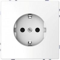 Schneider Electric Merten D-Life Белый Лотос Розетка 16А с/з и шторками MTN2300-6035 фото